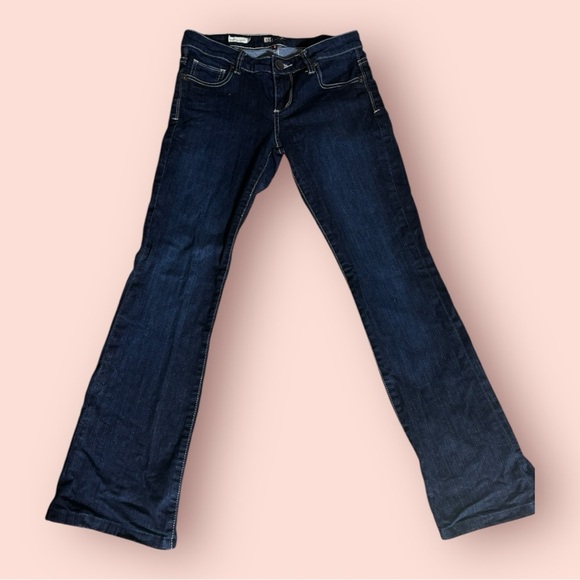kut from the kloth‎ farrah baby bootcut jeans size 2 petite - Picture 2 of 6